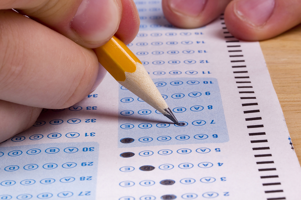 Bachillerato en un examen
